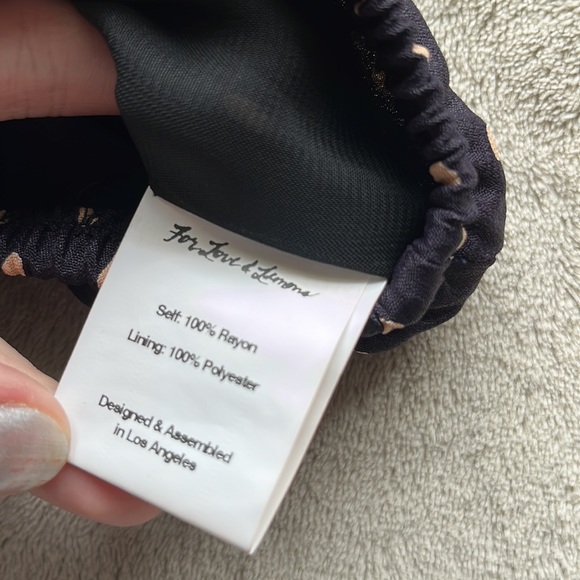 🤩 For Love And Lemons Polka Dot Crop Top - Picture 8 of 9